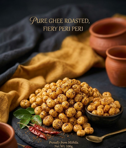 Premium peri peri Makhana – Roasted Foxnuts