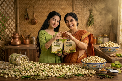 Mysentra Mithila Premium Pudina combo Makhana 200g