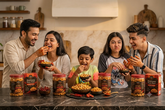 Mysentra Mithila Premium peri peri Masala combo Makhana 200g