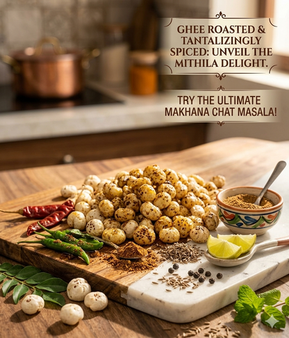 Premium Chat Masala Makhana – Roasted Foxnuts
