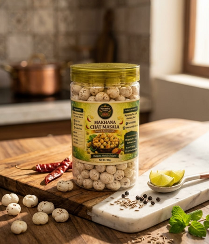 Premium Chat Masala Makhana – Roasted Foxnuts