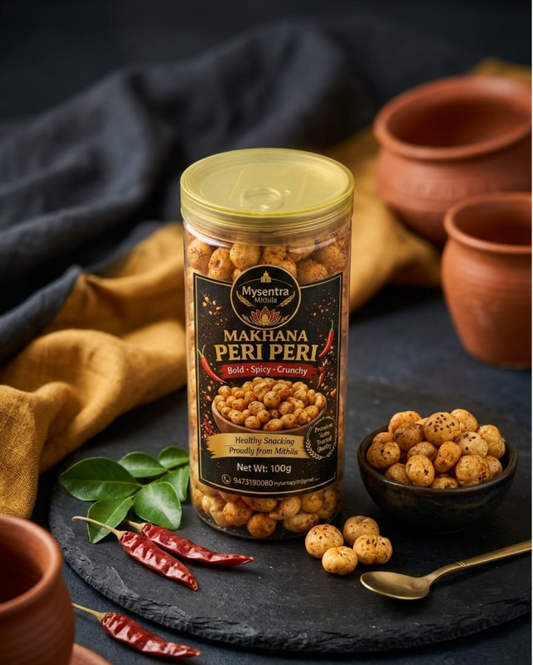 Premium peri peri  Makhana – Roasted Foxnuts